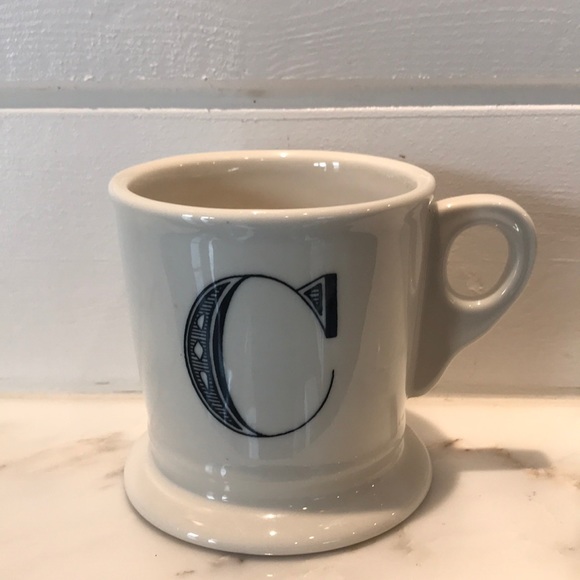 Anthropologie Other - Anthropologie Monogram Letter C Mug EUC